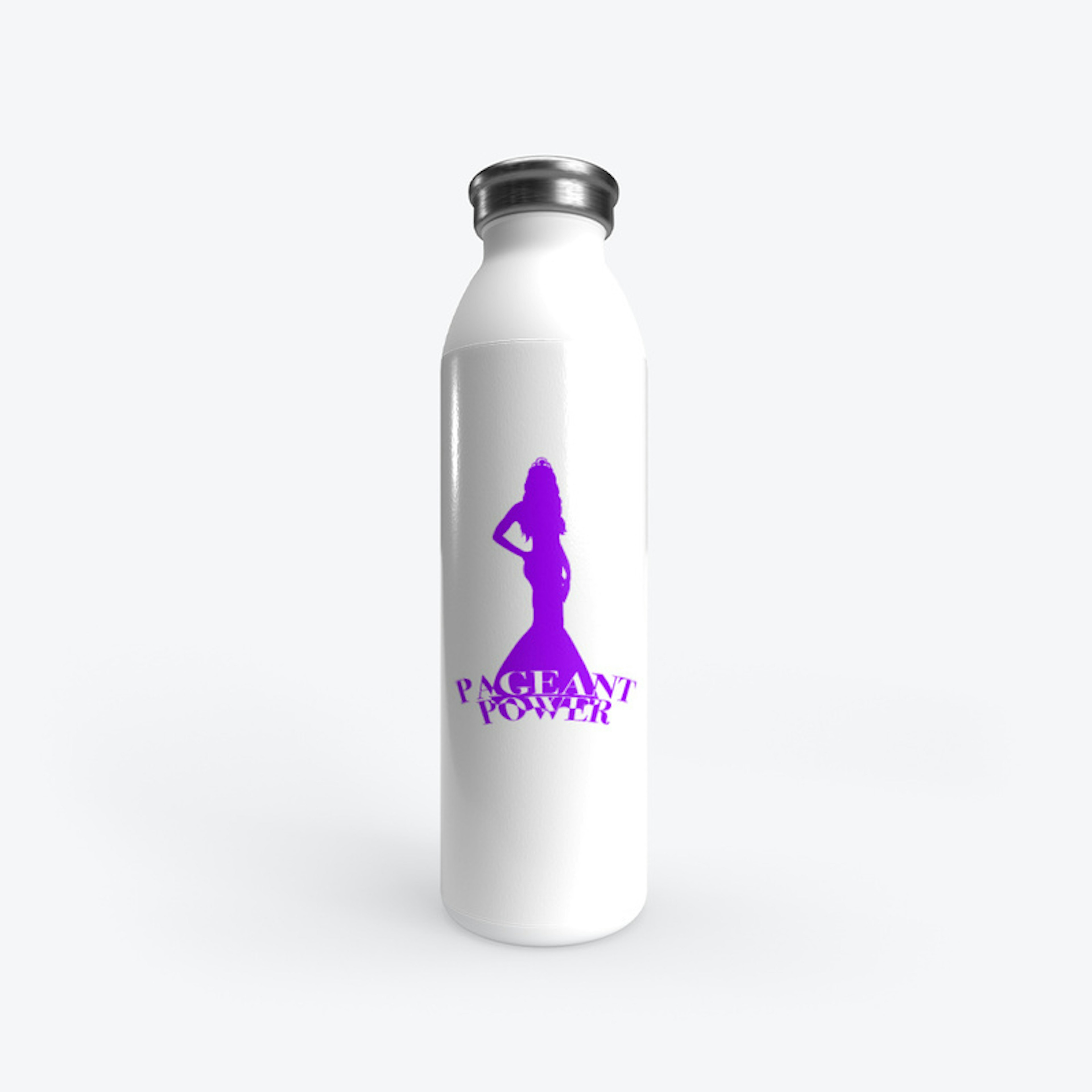 Pageant Power Water Bottle Purple