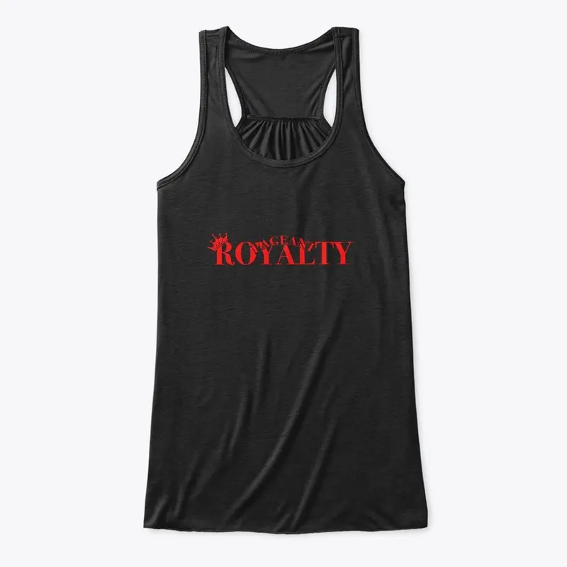 Pageant Royalty Tank Top red